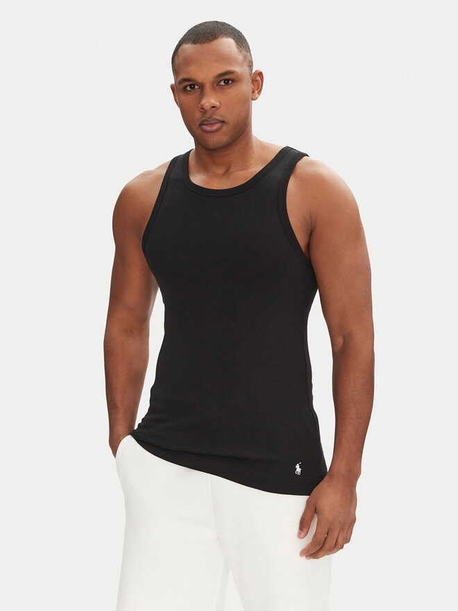 Polo Ralph Lauren Polo Ralph Lauren 2er-Set Tank-Tops 714959333001 Schwarz Slim Fit