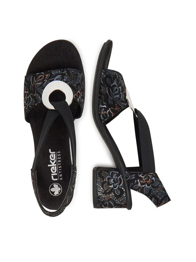 Rieker Sandalen Rieker 64683-91 Schwarz