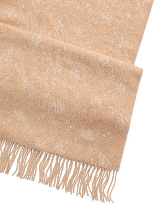 LAUREN RALPH LAUREN Šál LAUREN RALPH LAUREN 454960062004 Béžová