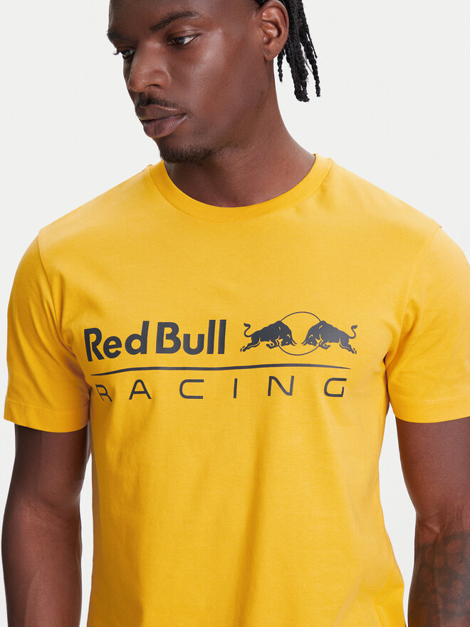 Pepe Jeans Pepe Jeans Camiseta Red Bull Racing Logo RM500016 Amarillo Regular Fit