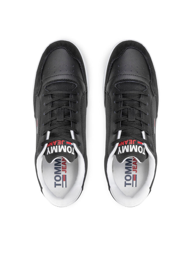 Tommy Jeans Sneakers Tommy Jeans City Textile Cupsole EM0EM00963 Schwarz