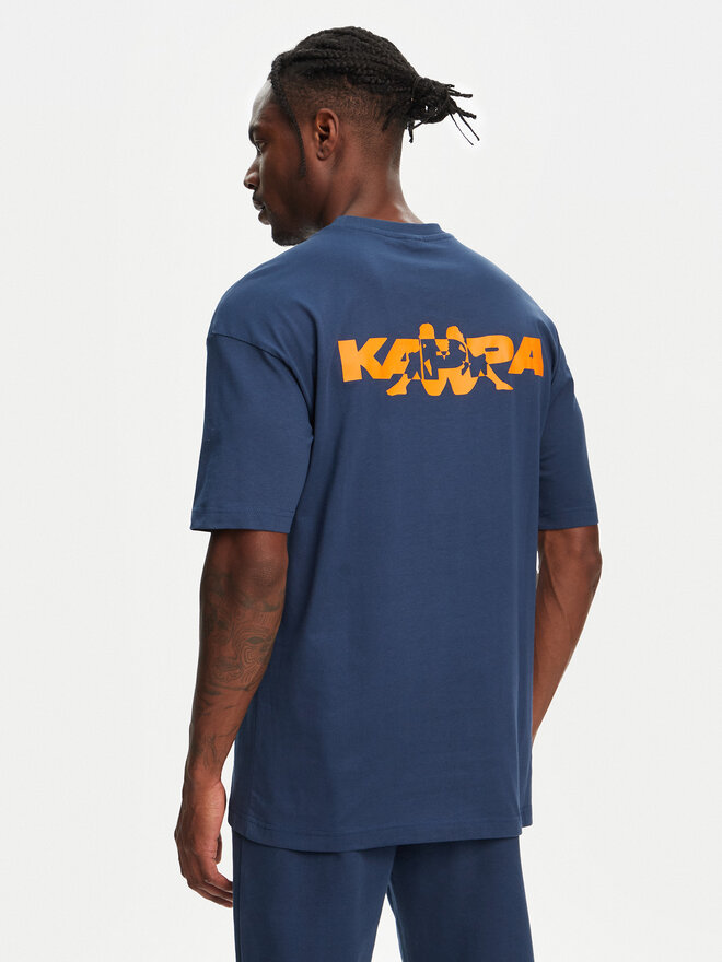 Kappa Kappa Marškinėliai Nyle 351S5GW Mėlyna Regular Fit
