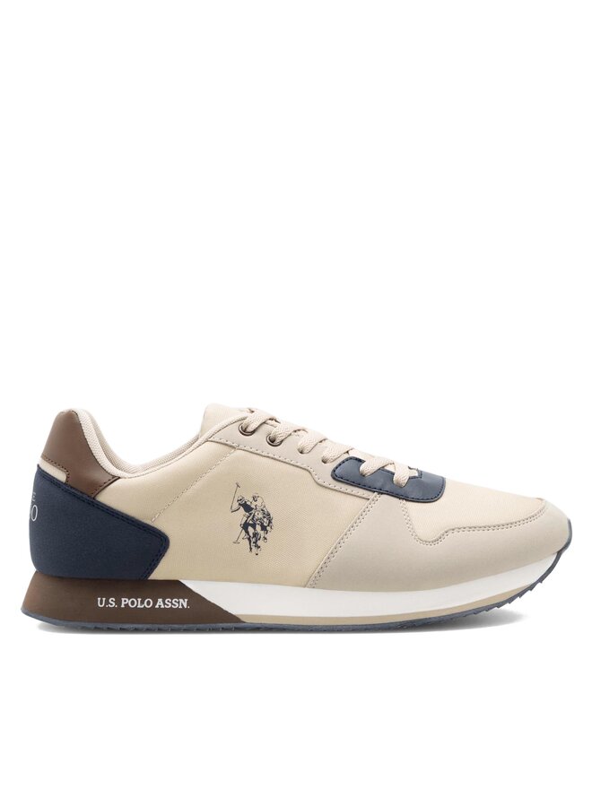 U.S. Polo Assn. Сникърси U.S. Polo Assn. NOBIL011M/CNH1 Бежов