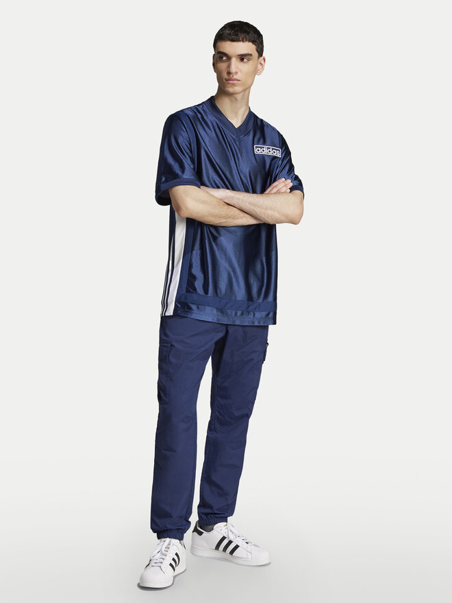 adidas adidas Majica Adibreak JD4248 Mornarsko modra Loose Fit