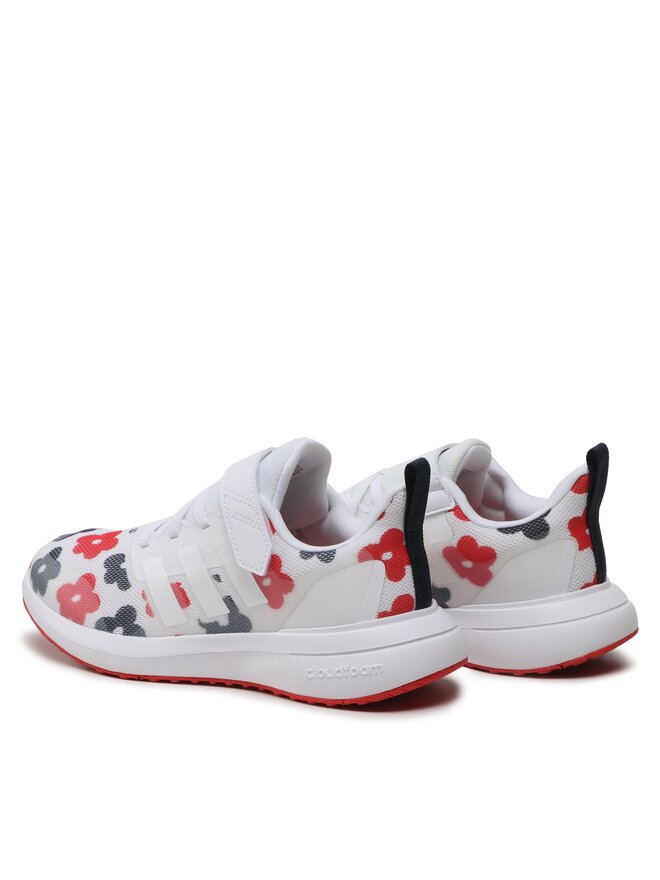 adidas Снікерcи adidas Fortarun 2.0 Cloudfoam Sport Running Elastic Lace Top Strap Shoes GZ9754 Білий