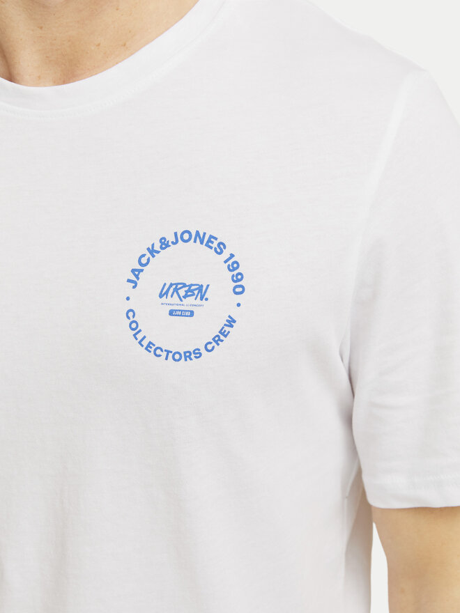 Jack&Jones Jack&Jones T-Shirt Simon 12269280 Weiß Standard Fit