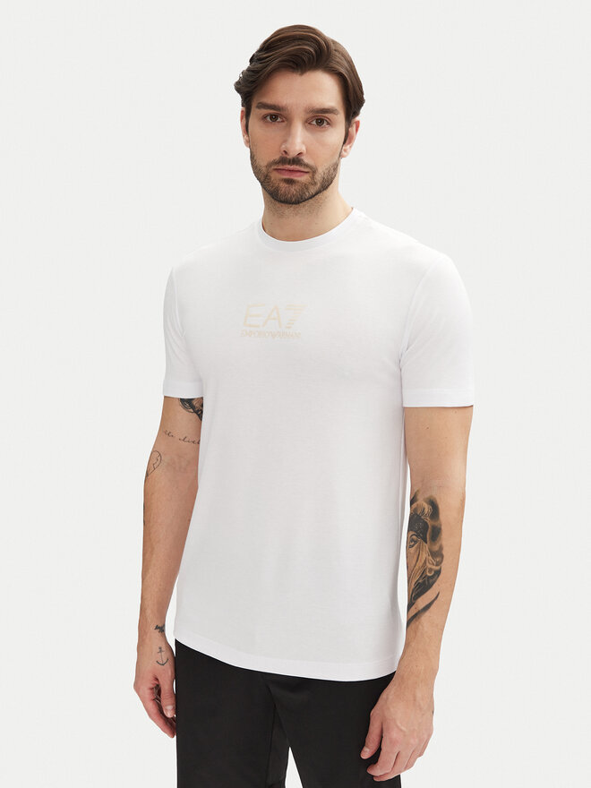 EA7 Emporio Armani EA7 Emporio Armani T-Shirt 7M000301 AF13739 U0002 Weiß Slim Fit