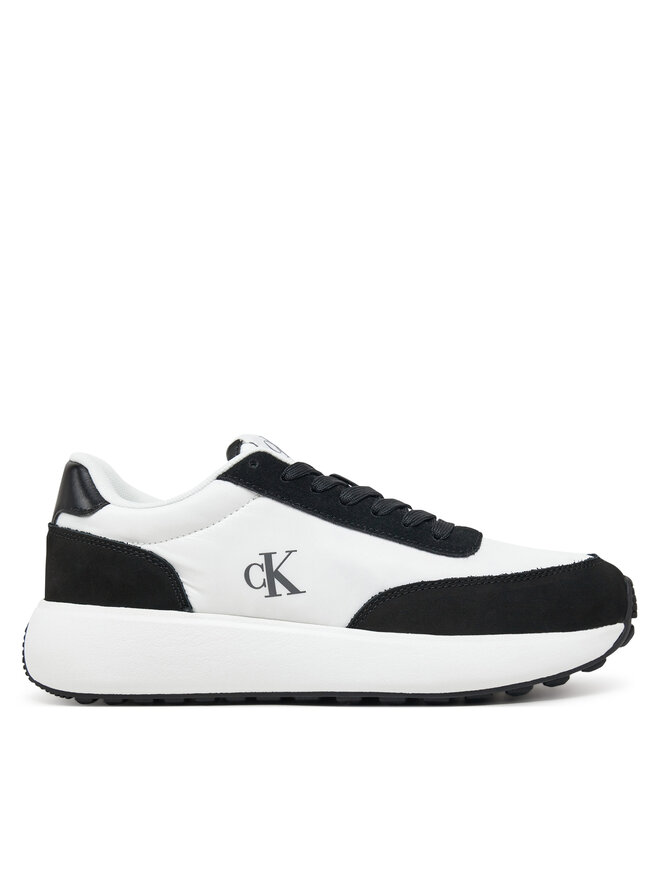 Calvin Klein Jeans Αθλητικά Calvin Klein Jeans Athleisure Runner Laceup Mix Wn YW0YW01774 Λευκό