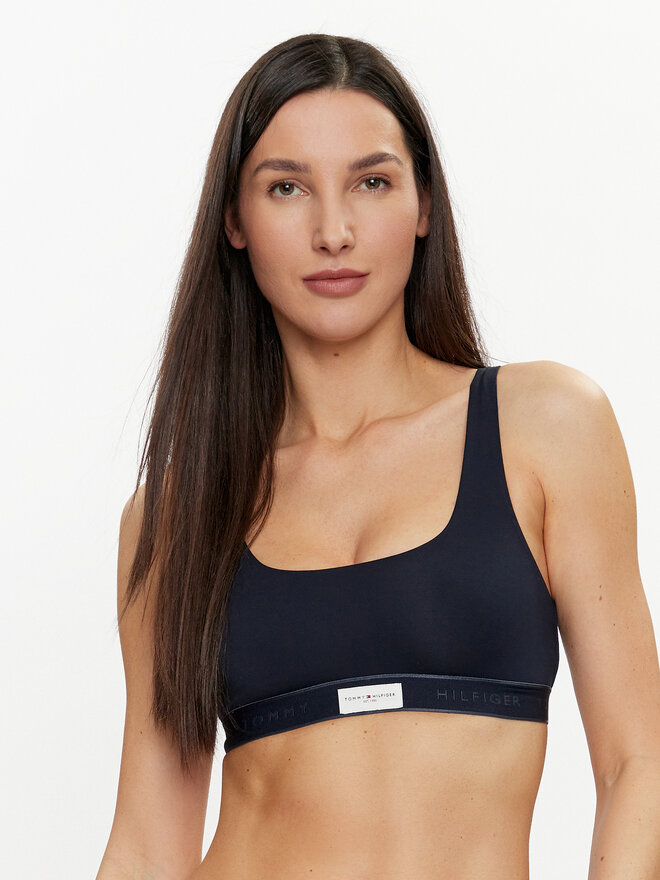 Tommy Hilfiger Tommy Hilfiger Melltartó felső UW0UW04746 Sötétkék