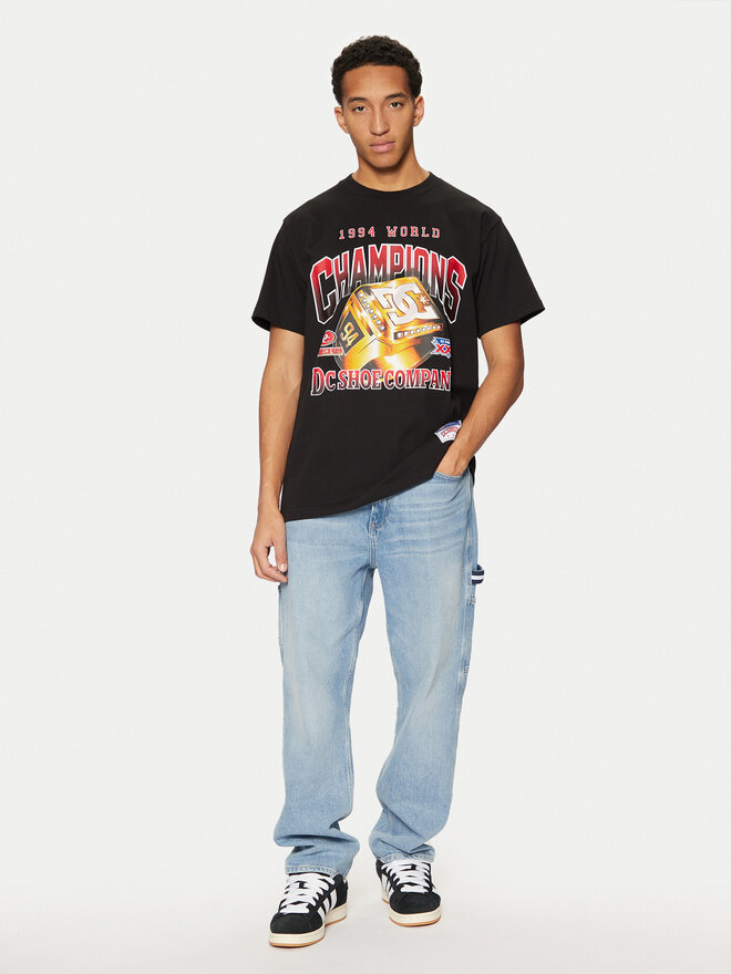 DC DC Camiseta Champion Ring ADYZT05430 Negro Standard Fit