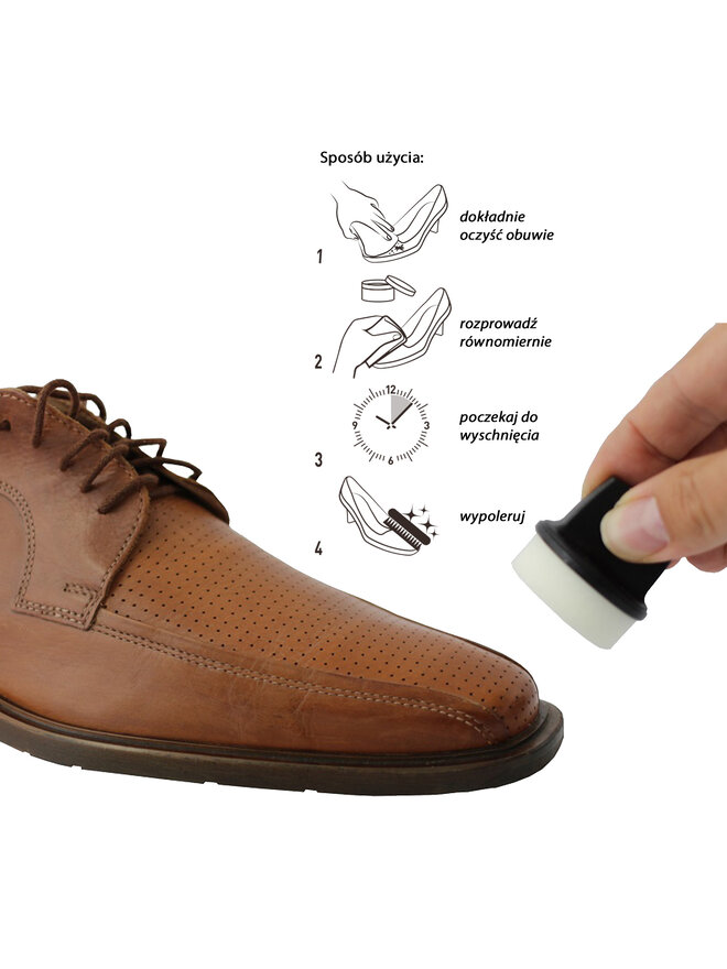 Coccine Krema za obutev Coccine Cream Elegance 55/26/50/02/A/V7 Črna