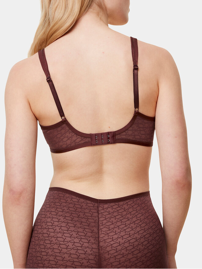 Triumph Triumph Nedrček s kostjo Triumph Signature Sheer W01 EX 10215906 Rjava