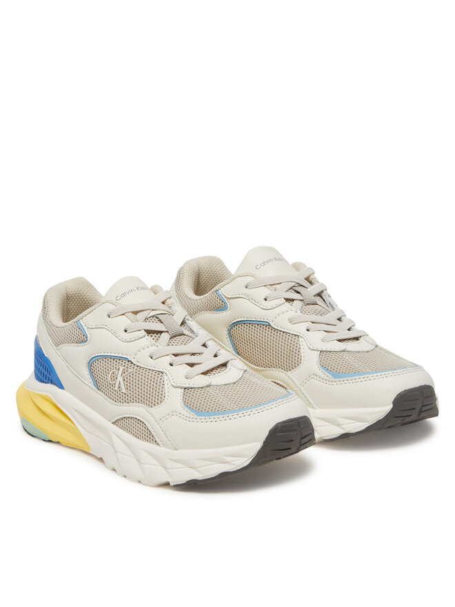 Calvin Klein Jeans Sneakers Calvin Klein Jeans V3X9-83006-1697A702 Écru