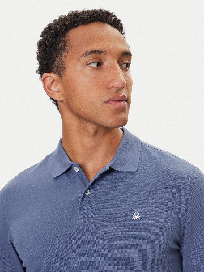 United Colors Of Benetton United Colors Of Benetton Polo 3089J3204 Tamnoplava Regular Fit