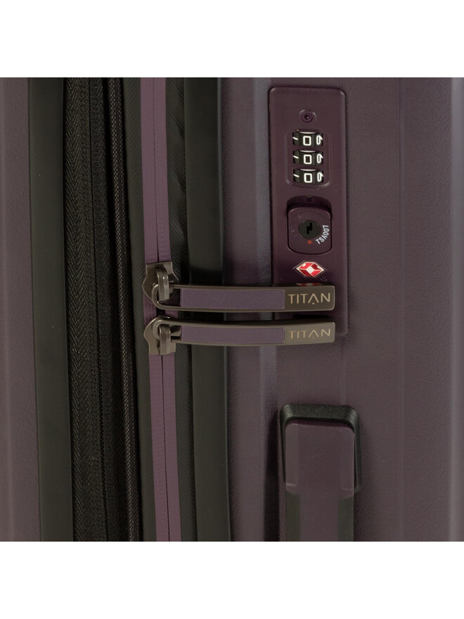 Titan Середня валіза Titan Looping 848405-19 Фіолетовий