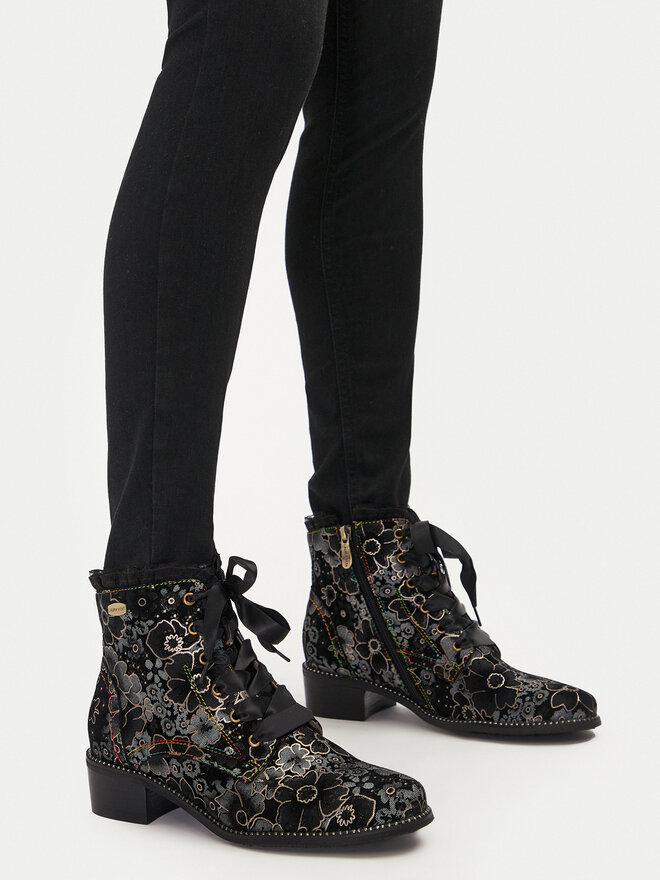 Laura Vita Botines Laura Vita Emcmao 45 Plata