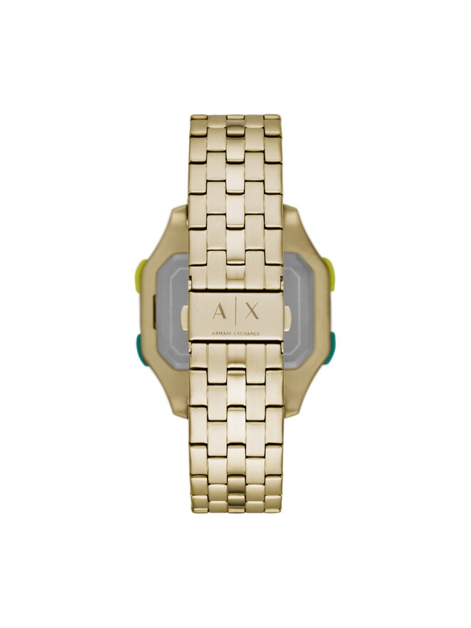 Armani Exchange Zegarek Armani Exchange Shell AX2950 Złoty