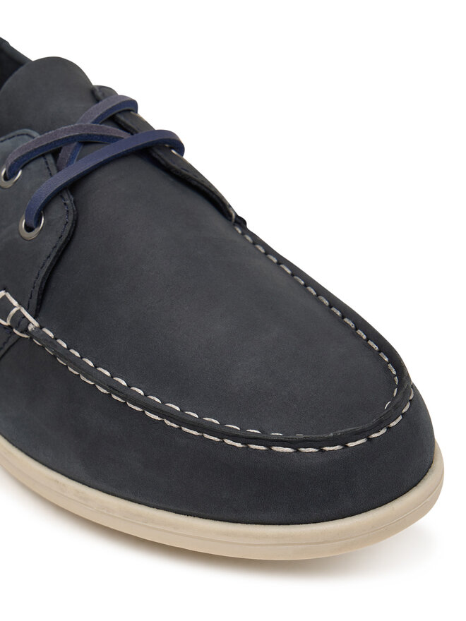 Clarks Halbschuhe Clarks Charmouth Lace 26186600 Dunkelblau