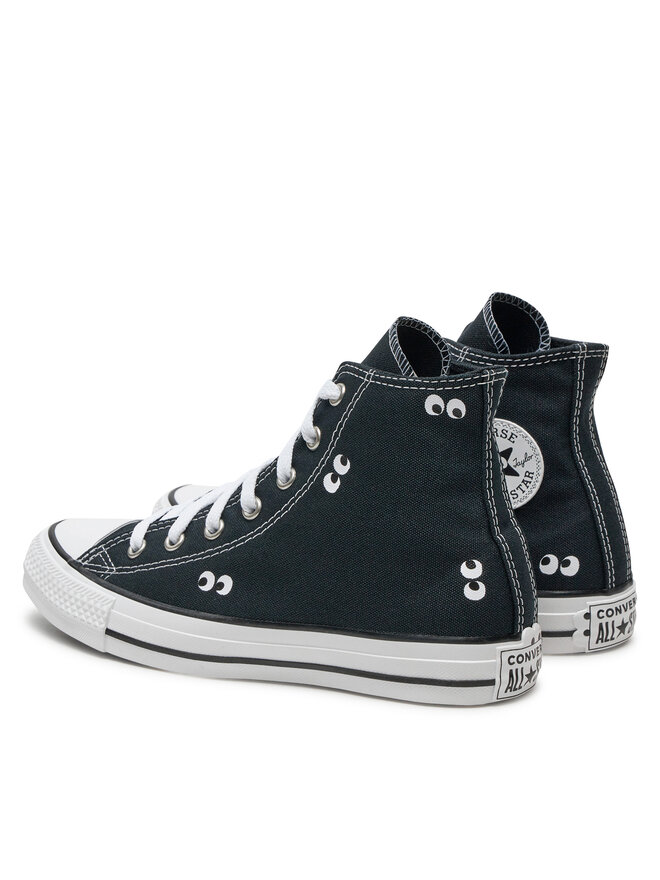 Converse Sneakers aus Stoff Converse Chuck Taylor All Star Eyes A10386C Schwarz