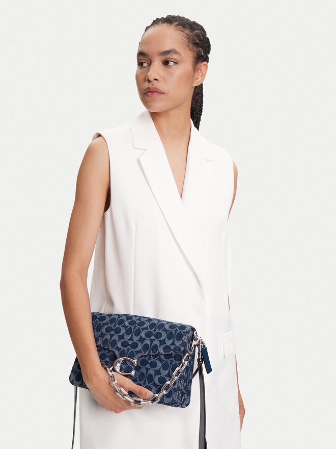 Coach Handtasche Coach Tabby CAN15 LHRHY Dunkelblau