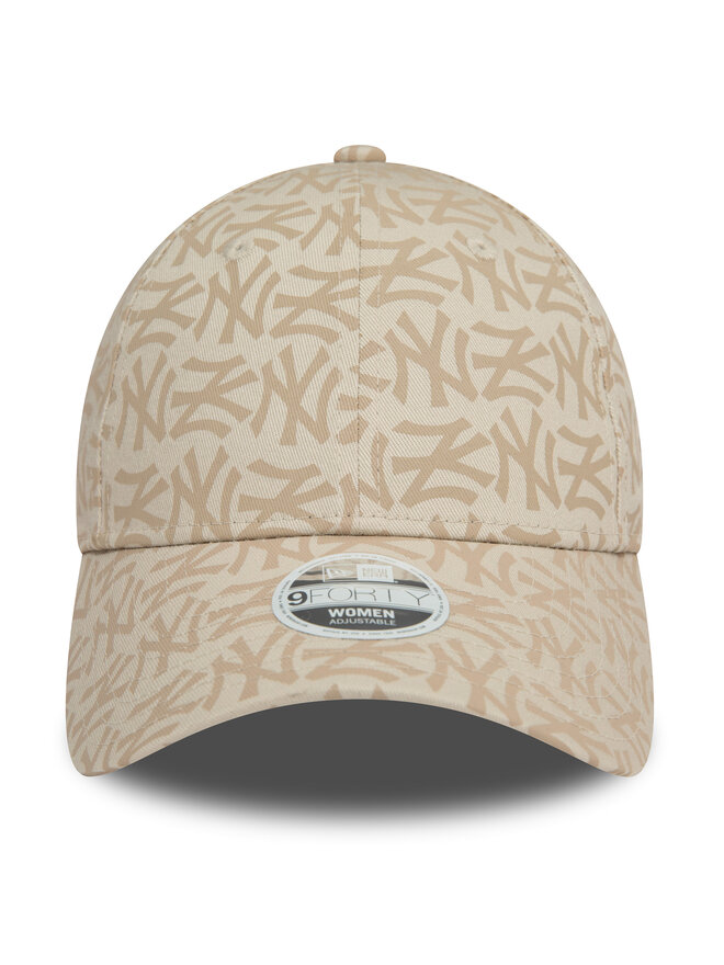 New Era Kšiltovka New Era Wmns Mono 940 Nyy 60503453 Béžová