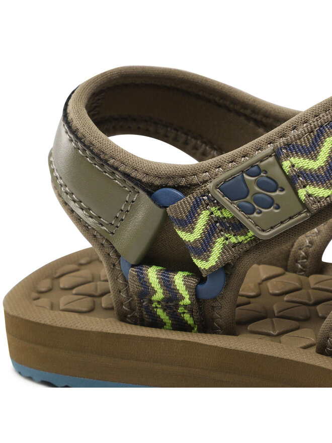 Jack Wolfskin Sandały Jack Wolfskin Zulu Vc K 4052971 Zielony