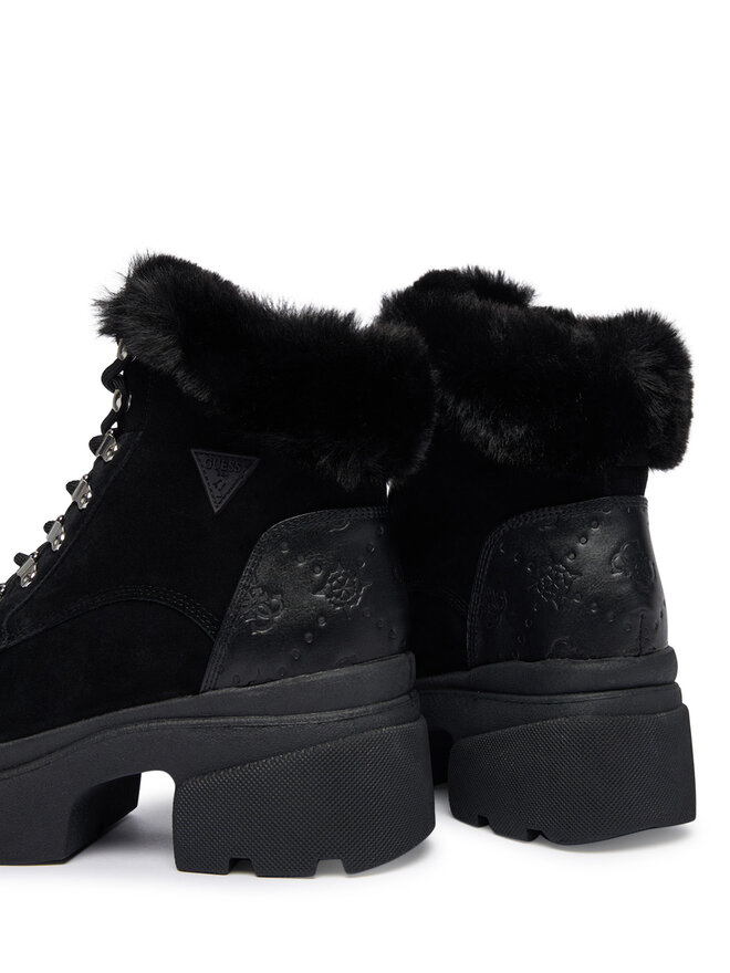 Guess Schnürschuhe Guess FLFYRL SUE10 Schwarz