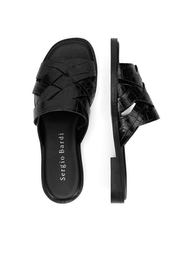 Sergio Bardi Papucs Sergio Bardi RST-D1079-01SB Fekete