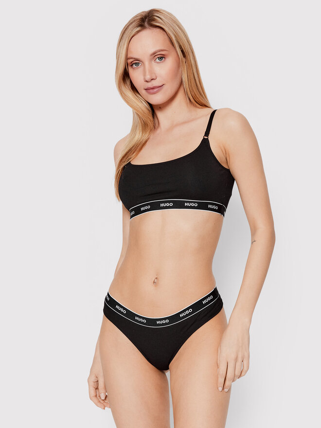 HUGO Hugo 3er-Set Stringtangas 50469681 Schwarz