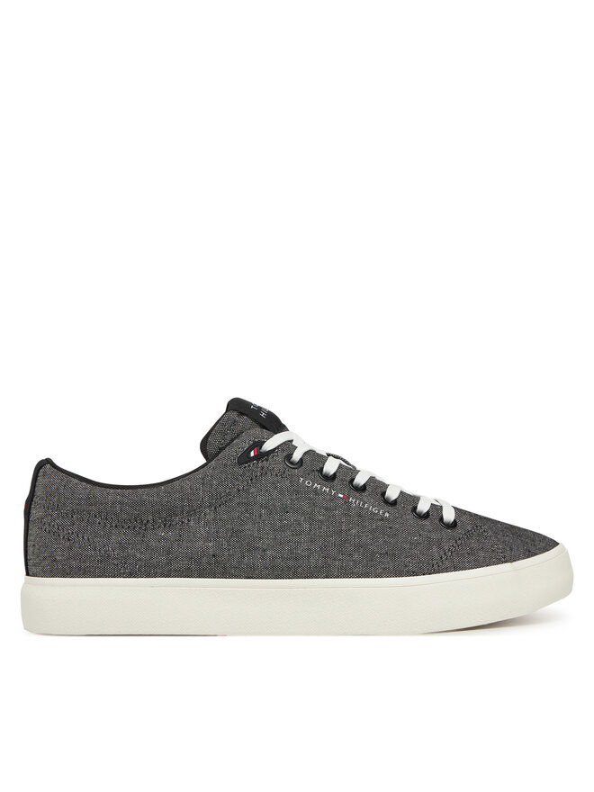 Tommy Hilfiger Zapatillas de tenis Tommy Hilfiger Th Hi Vulc Low Core Chambray FM0FM05389 Gris