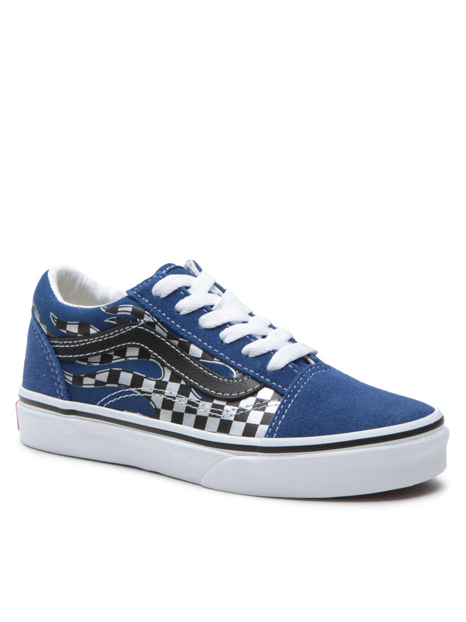Sneakers aus Stoff Vans Old Skool VN0005WV7WM1 Dunkelblau eschuhe