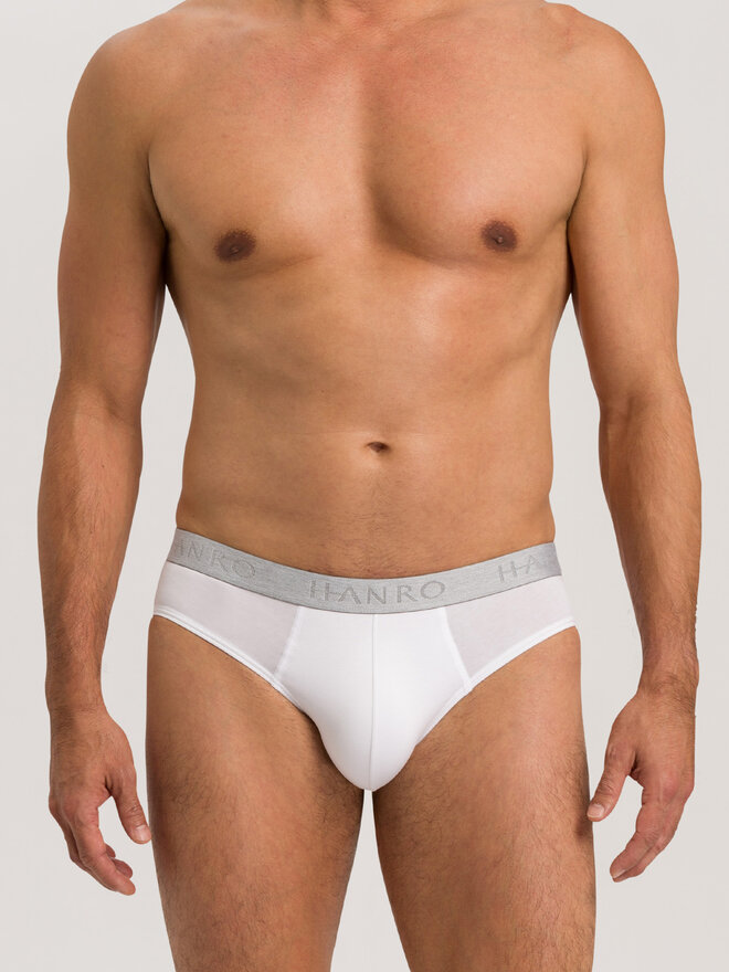 Hanro Hanro Pack de 2 slips 73075 Blanco