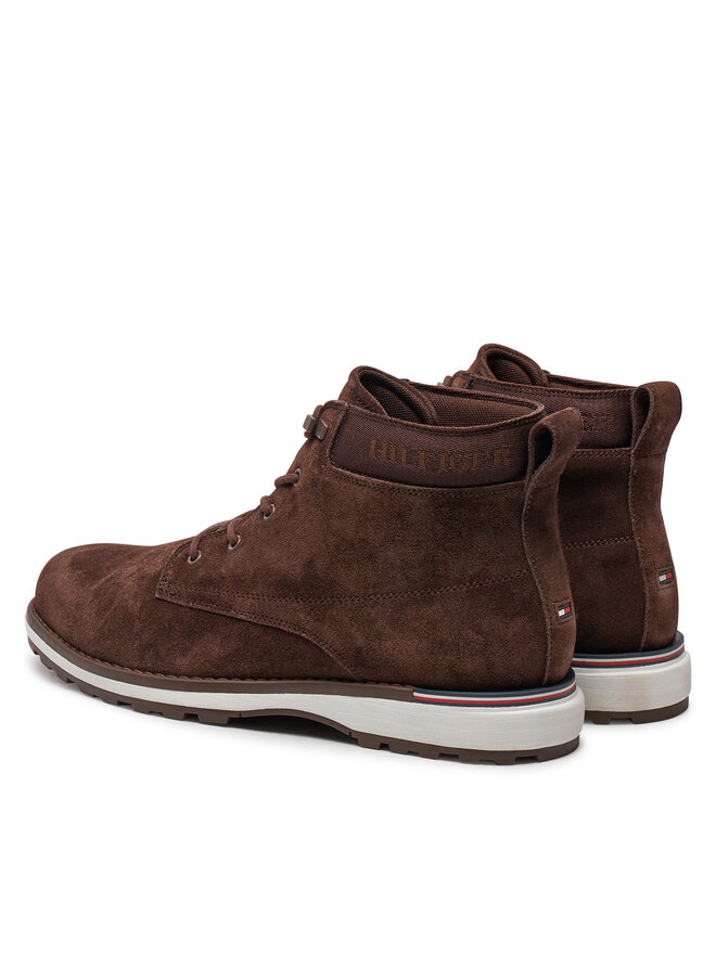 Tommy Hilfiger Gležnjače Tommy Hilfiger Corporate FM0FM05147 Smeđa