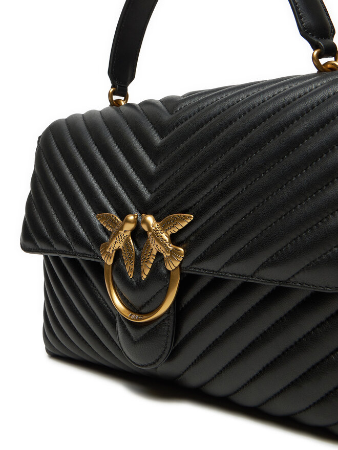 PINKO Torebka Pinko Love Lady Puff Big Cl PE 23 PLTT 100042 A0GK Czarny
