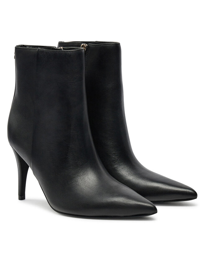 Guess Боти Guess Slinks FLFSLI LEA10 Черен