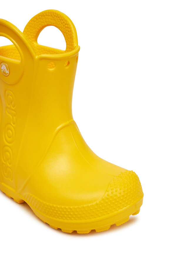 Crocs Kalosze Crocs Handle It Rain Boot T 211056 Żółty