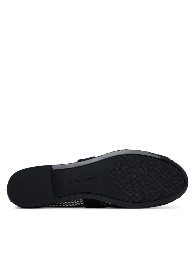 KARL LAGERFELD Baleriny KARL LAGERFELD KL40125 Czarny