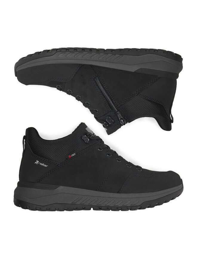 Rieker Schnürschuhe Rieker CEO-U0106-00 Schwarz