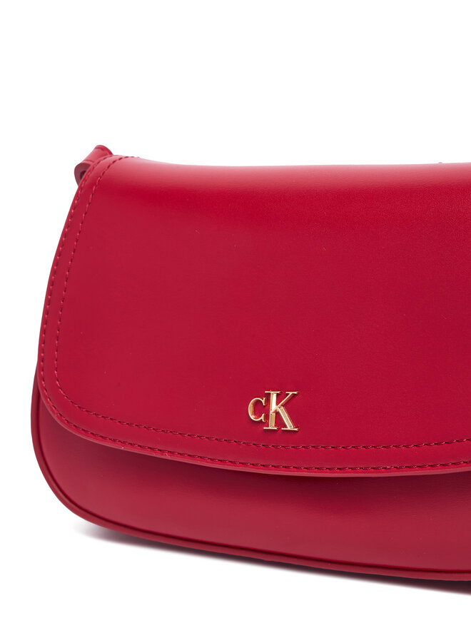 Calvin Klein Handtasche Calvin Klein Ck Flap Camera Bag LV04F3421G Rot