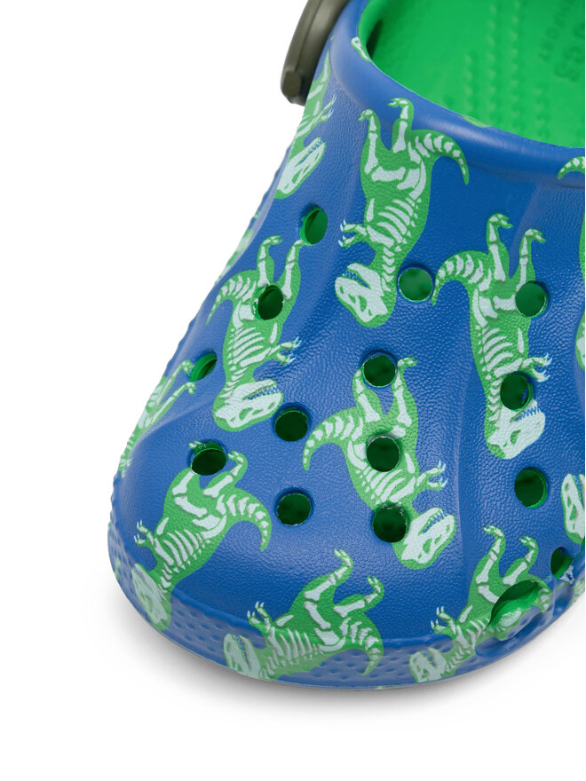 Crocs Klapki Crocs BAYA GRAPHIC CLOG T 206814-4LB Niebieski