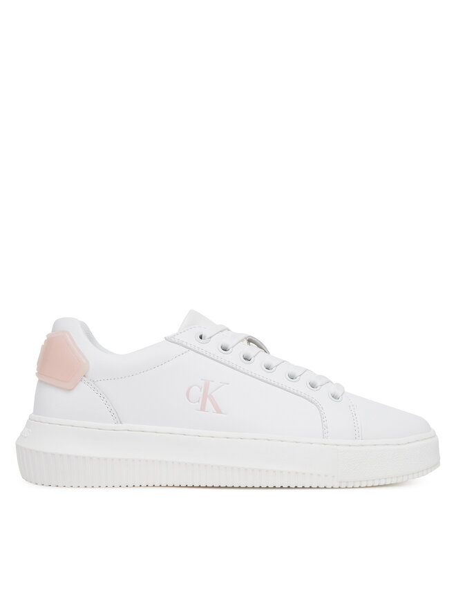 Calvin Klein Jeans Sportcipők Calvin Klein Jeans Chunky Cupsole Ru Patch Lth Wn YW0YW01846 Fehér