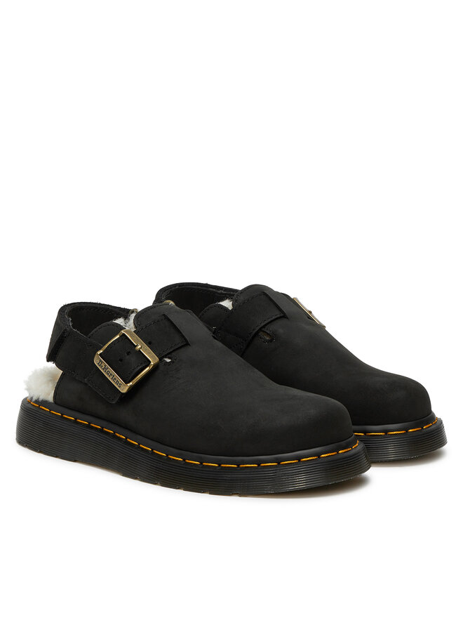 Dr. Martens Šlepetės Dr. Martens Jorge II Faux 31264001 Juoda