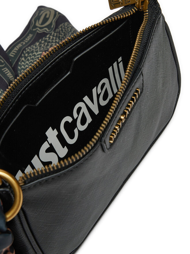 Just Cavalli Дамска чанта Just Cavalli 77RA4BI5 Черен