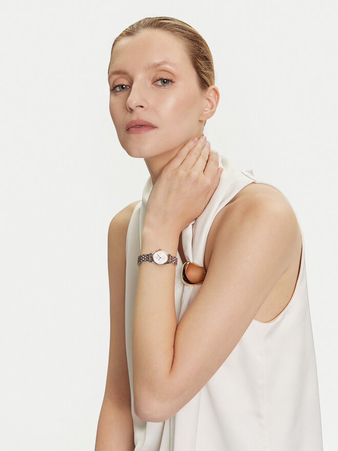 Daniel Wellington Pulkstenis Daniel Wellington Ophelia Mini 22 DW00100810 Sudraba