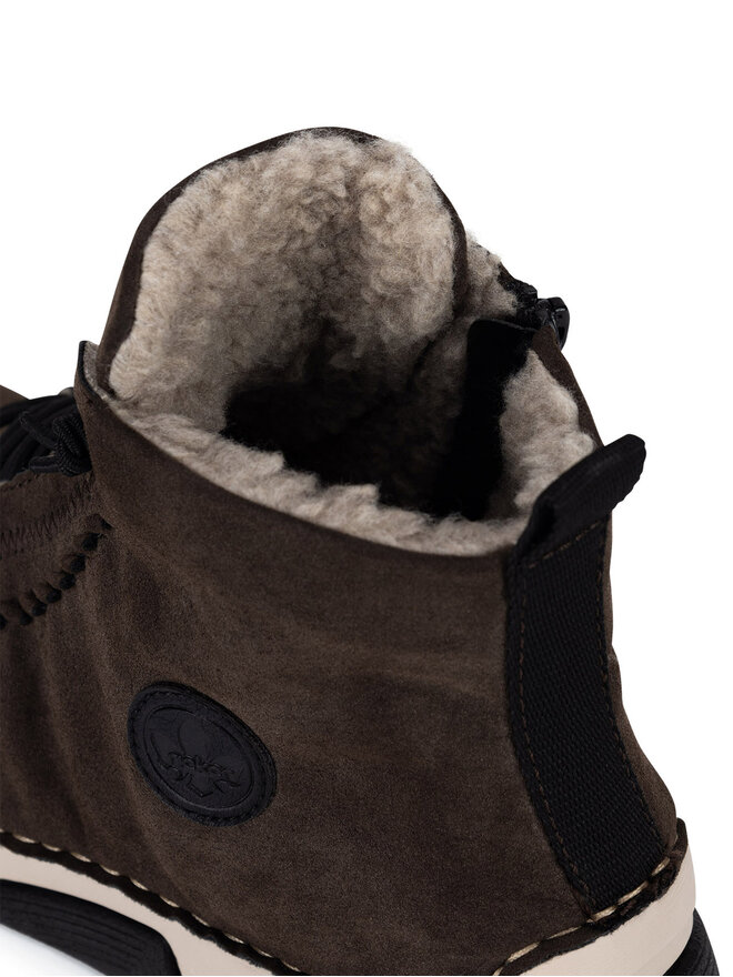 Rieker Polokozačky Rieker 45912-25 Hnědá