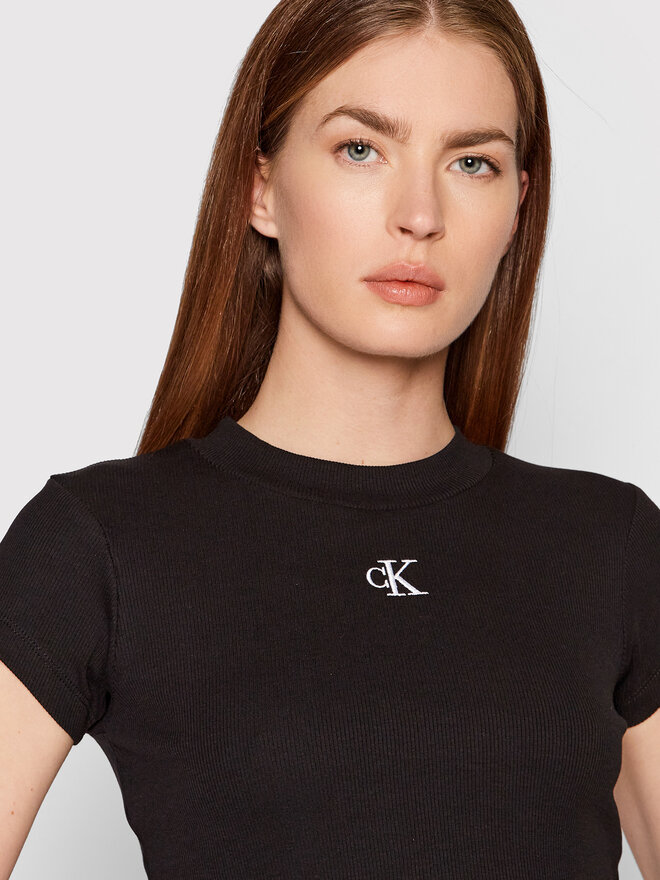 Calvin Klein Jeans Calvin Klein Jeans T-Shirt J20J218337 Μαύρο Slim Fit