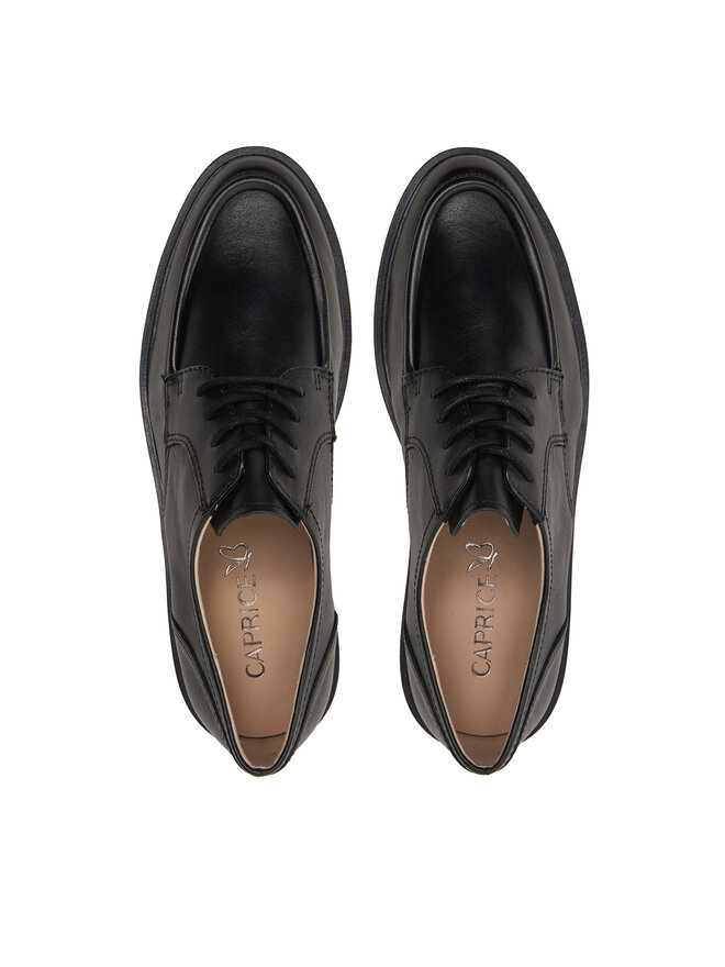 Caprice zapatos Oxford Caprice 9-23303-43 Negro