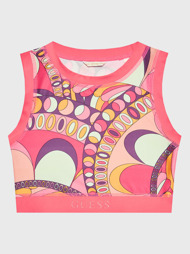 Guess Guess Top J3GI27 MC01P Ružičasta Slim Fit