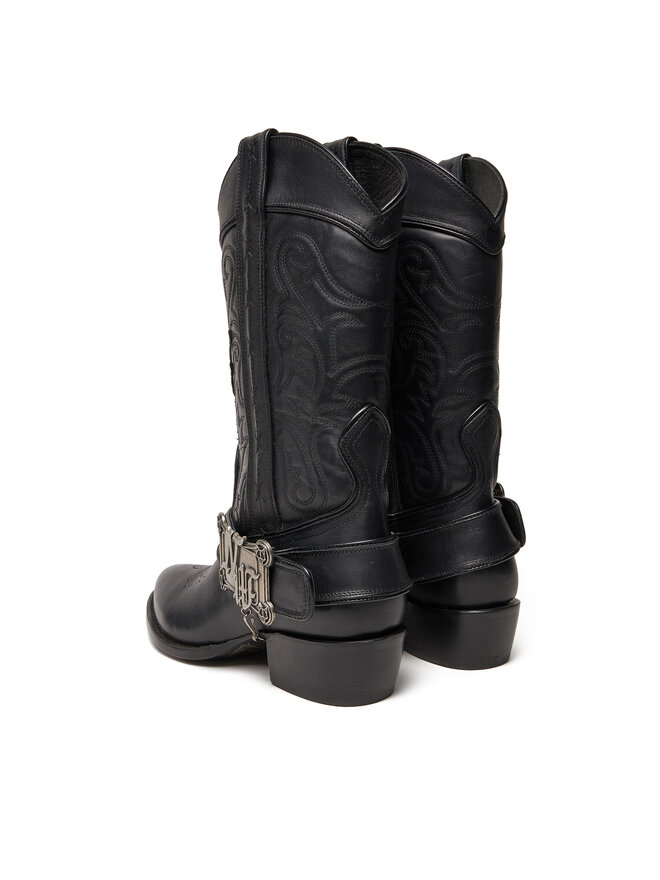 Naked Wolfe Kaubojiški batai Naked Wolfe THE OUTLAW BOOT Juoda
