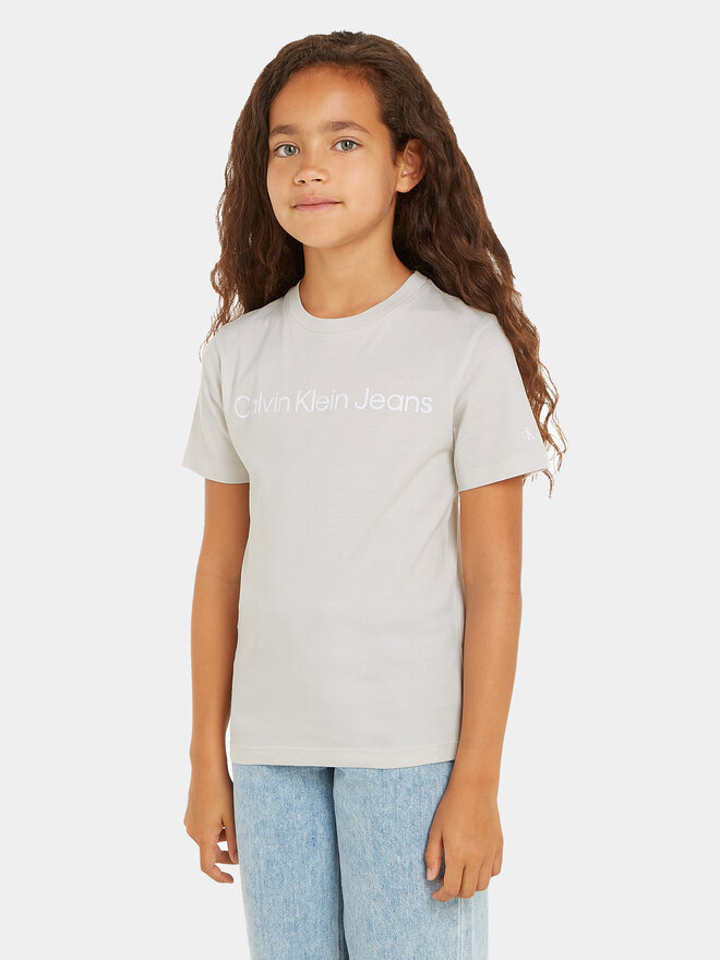 Calvin Klein Jeans Calvin Klein Jeans Футболка IU0IU00599 Сірий Regular Fit